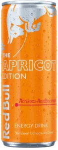 Red Bull Apricot Abrikoos Aardbeismaak