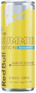 Red Bull Summer Sudachi Limoen Suikervrij