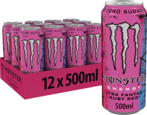 Monster Energy Ultra Fantasy Ruby Red