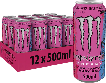 Monster Energy Ultra Fantasy Ruby Red